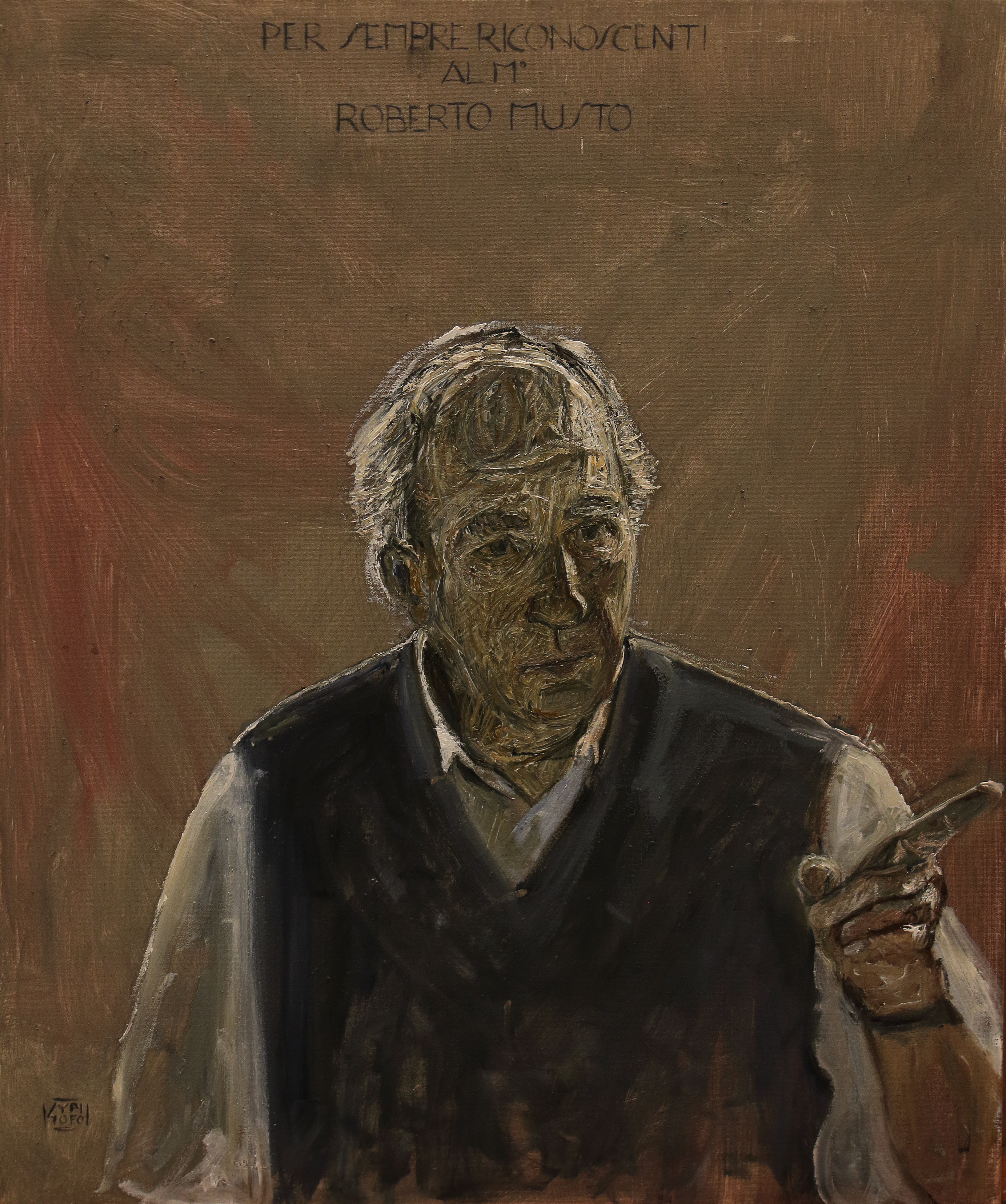 Portrait of Maestro Musto